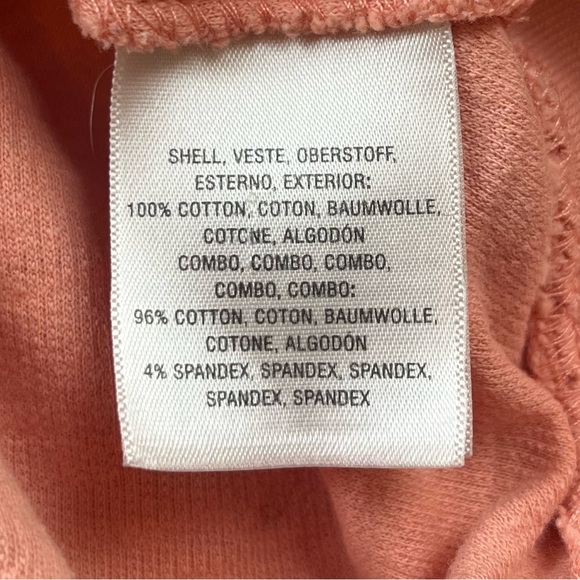 ANTHROPOLOGIE “Saturday Sunday” Coral Pink Jacket with tied back. Size S - Picture 9 of 12